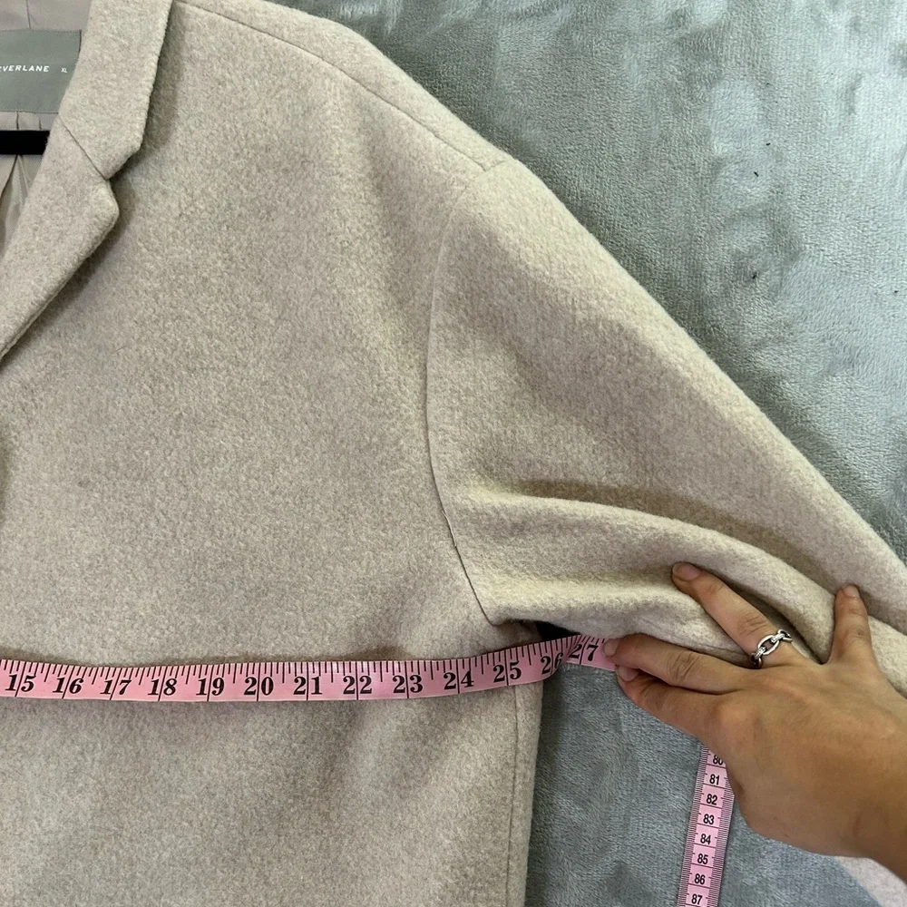 Everlane the Italian rewool cocoon coat - Picture 6 of 12